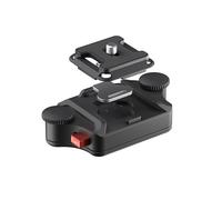 Freewell Morsetto a sgancio rapido per zaino, supporto universale per DSLR, fotocamere mirrorless e dispositivi a vite da 1/4", clip leggera e resistente per fotografia all'aperto