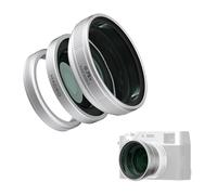Freewell obiettivo grandangolare e macro 2 in 1 compatibile con Fuji X100VI/X100V - Design versatile, ingrandimento migliorato