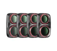 Freewell Bright Day Quick Swap ND8/PL, ND16/PL, ND32/PL, ND64/PL Kit di filtri ibridi compatibili con DJI Osmo Pocket 4P, confezione da 4