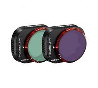 FREEWELL Set di 2 filtri VNDXMIST per DJI Mini 4 Pro, densità neutra, polarizzatore, nero, 38 mm