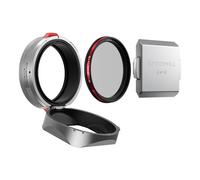 Freewell The Real - Paraluce ibrido CPL/Mist Filter, Flipable, Touchless, Funzionamento del filtro per Fuji X100VI, X100V, X100 Series (argento)