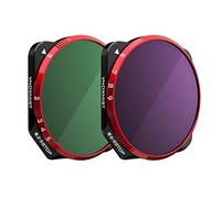 Freewell Variabile ND (Mist Edition) 2-5 Stop, 6-9 Stop 2 Pack Filtri VND Compatibili Con Mavic 3/Mavic 3 Cine/Mavic 3E (NON compatibile con Mavic 3 Classic/Mavic 3 Pro/Mavic 3 Pro Cine)