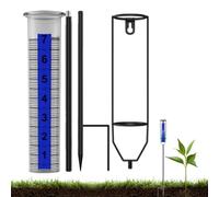 Freeze A Prova Di Pioggia, Minte Calibri Di Pioggia - Indicatore 'acqua, Indicatore Delle Precipitazioni All'aperto Con Per Cortile, Tubo Di Misurazione 'acqua, Utensile Per Acqua Piovana