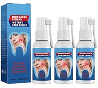 Freeze-ache Rapid Relief Dental Spray,Teeth Treatment Relief Toothache Muscle Pain Sprays Remedies Teeth, Pain Relief Spray for Teeth Treatment Relief Toothache Muscle Pain (3pcs)
