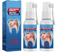 Freeze-ache Rapid Relief Dental Spray,Teeth Treatment Relief Toothache Muscle Pain Sprays Remedies Teeth, Pain Relief Spray for Teeth Treatment Relief Toothache Muscle Pain (2pcs)