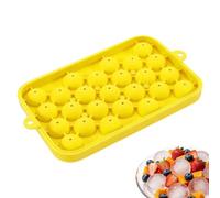 Freeze Cube Tray, Rapid Chill Cube Mold, 25 cavity Mold with leakproof Lid, Silicone Food Grade Freezer, Cocktail Chill with Design, Bourbon Set for Home Camping Use 7,48 x 4,92 pollici