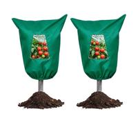 Freeze Protection Plant Covers, 2 Piece Reusable Drawstring Garden Covers | Freeze Protection Plant Covers, 2 Reusable Covers, Drawstring Closure, Cold Weather Plant Shield, for Garden Plants Shrubs