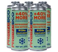 FreezeEco 5x Kit Refrigerante di Ricambio 2 in 1 per Condizionatori R134a...