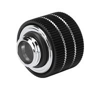 FREEZEMOD HYGKN-B16MM Connettore per Tubo di Raffreddamento Ad Acqua da 5 Pezzi, Filettatura Maschio G1 / 4, Supporto Tubo Rigido in PETG/PMMA con Diametro Esterno 16 Mm (#1)
