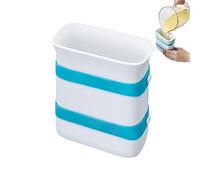 Freezer Food Block Maker | Soup Vassoio per alimenti da 6 tazze con cinturino in silicone, contenitori congelatore a rilascio facile per congelare e conservare zuppe, brodi, salse, avanzi Delr