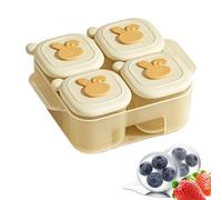 Freezer Food Storage Trays Broth Portion Container