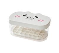Freezer Ice Mold, 24 Cavity Tray Set, Stackable Ice Maker Box, Covered Storage Bin, for Home Kitchen Drinks Beverage Preparation Coffee Cocktails Whiskey Soda Juice Party Entertaining Use Cooling Conv