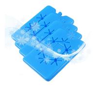 Freezer Ice Pack | 4-Piece Long Lasting Reusable | Portable Food Ice Packs