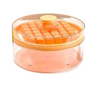Freezer Ice Trays, Ice Maker Storage Container, 8,27 x 5 in Easy to Use Leak Proof Lid, Press Release Cube Mold for Coffee, Parties, Home, Cafe, Kitchen, Cocktail, Ristorante