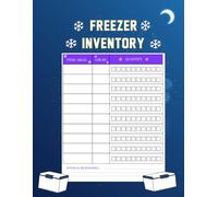 Freezer Inventory: Log Book
