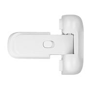 Freezer Lock, Adhesive Door Latch, Child Safety Design, Strong Locking Mechanism, Easy Tool- Install, Tamper Resistant Build, Peace of Mind, Perfect for Refrigerator, Freezer, 9.8×7.6×2cm