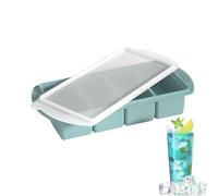 Freezer Molds, Lidded Silicone Molds, Compact and Portable Soup Molder with 4-Cavity, Reusable Kitchen Too, Food Storage Containers for Freezing Soups, Sauces, Baby Goods, or Meal Prep Portions