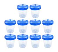 Freezer Storage Containers, Freezer Food Containers With Screw-on Lids For A Tight Seal, 32oz With Lids Clear Airtight Organizer, 10-Piece Freezers Food Storage For Leftover Lunch Snack Salad