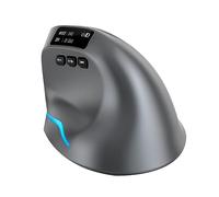 Frefgikty 1 PZ Bluetooth Wireless Mouse USB RGB Mouse Ricaricabile Con Schermo OLED Per Computer Portatile Tablet Ergonomia