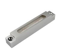 Frefgikty 1 PZ Striscia Livello Mini Livello Strumento di Misura Alta Precisione Dimensioni 132X22X20mm 0.02mm/M
