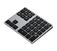Frefgikty 1 set di tastierino numerico fili Bluetooth portatile sottile Bluetooth per laptop, PC, desktop