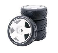 Frefgikty 103mm Scala 1/8 RC Off Road Pneumatici Ruota 17mm Hex per ARRMA Redcat Team WR8 Hobao,