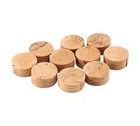 Frefgikty 10Pcs Chiave Acqua Chiave 'acqua Spit Valve Sughero Pad Per Trombone Riparazione Accessori Diametro 9mm Spessore 4mm