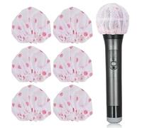 Frefgikty 120 coperture per microfono usa e getta in tessuto non tessuto, copertura antipolvere per microfono, colore , resistente, facile da installare, facile da usare