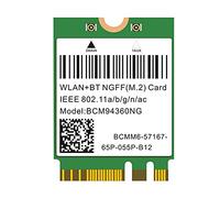 Frefgikty 1200Mbps 802.11Ac Scheda WiFi BCM94360NG NGFF M.2 5Ghz WLAN Bluetooth 4.0 Scheda di Rete Wireless DW1560 per