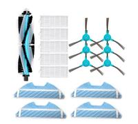 Frefgikty 16PCS Rullo Principale Laterale Filtro Aria Hepa Mop Panno Parti di Ricambio per 1290 1390 1590 Robot Aspirapolvere