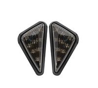 Frefgikty 2 pz Flush Mount Triangolo a forma di LED indicatori di direzione, 12 V moto indicatori di direzione luce per