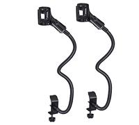 Frefgikty 2 Pz Microfono Regolabile Stand Flessibile Collo D'oca Desktop Stand Scrivania Morsetto Apparecchiature di Registrazione per Lezione