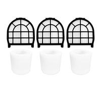 Frefgikty 6 pezzi di ricambio per filtro Hepa posteriore per aspirapolvere LZ600 LZ601 LZ602 LZ602 LZ602C