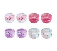 Frefgikty 8 barattoli per candele per realizzare candele, in metallo vuoto, con coperchio, riutilizzabili, per tè, caramelle, spezie, regali