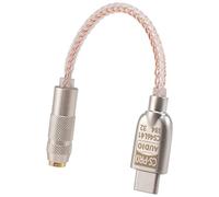 Frefgikty adattatore audio per decodifica chip Cs46L41 da tipo C a 3,5 mm HiFi Digitale per Android Win10