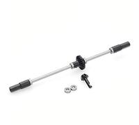Frefgikty Aggiornamento Acciaio Ponte Ponte Ingranaggio Kit Coppa Sterzo per MN D90 D91 MN99 MN99S 1/12 RC Auto Ricambi
