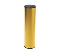 Frefgikty Cilindro professionale in acciaio per sabbia e strumenti musicali ritmici a percussione per accompagnamento banda, dorato