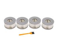 Frefgikty Confezione da 4 filtri HEPA per aspirapolvere portatile wireless JV85 JV85 Pro H9 PRO