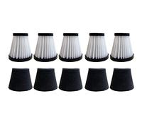 Frefgikty Confezione da 5 filtri di ricambio compatibili per aspirapolvere portatile stile F117, confrontare con le parti AD40117