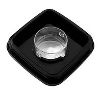 Frefgikty Coperchio quadrato e tappo centrale per frullatore Jar adatto per 4903 Blender Square Jar Coperchio di ricambio