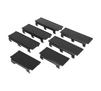 Frefgikty Copertura protettiva a scatto nera da 132 cm per barra a LED curva dritta e camion