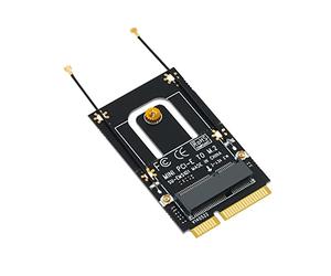 Frefgikty M.2 NGFF A Mini PCI-E Adattatore Convertitore Scheda di Espansione M2 Chiave NGFF E Interfaccia per M2 Wireless Bluetooth WiFi Modulo