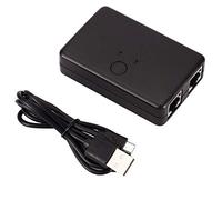 Frefgikty Mini 2 Porte Rj45 Lan Hub Switch Box Computer Ethernet Internet Adapter Rj45 Splitter Switch