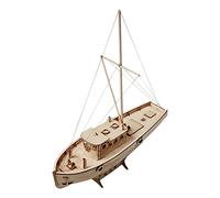 Frefgikty Modello di assemblaggio della nave Kit fai da te in legno in scala 1:50 decorazione giocattolo regalo