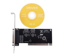 Frefgikty Pci Scheda di Espansione Adattatore 25Pin Parallelo Pci A Parallelo Db25 Porta Stampante Controller Scheda