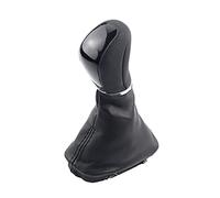 Frefgikty Pomello del cambio automatico nero con cuffia per accessori auto W203 W204