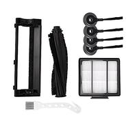Frefgikty Spazzole filtranti per Robot S87 R85 RV850 RV850BRN RV851WV RV850BRN Accessori Aspirapolvere Nero+