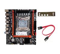 Frefgikty X99(X99H) Scheda Madre Gaming Scheda Madre Kit con Baffle+ SATA LGA2011-V3 DDR3X4 ECC Server Memory Slot M.2 NVME PCI-E 3.0 X16 SATA3.0