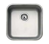 Teka BE 40.40 1C - Lavello sottopiano, 1 lavello sotto piano, lavello da cucina 50 cm, lavello in acciaio inossidabile