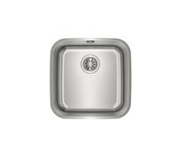 Teka BE 40.40 1C - Lavello sottopiano, 1 lavello sotto piano, lavello da cucina 50 cm, lavello in acciaio inossidabile